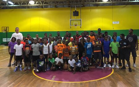 Nassau Stinger Camp group photo, Bahamas, 2017