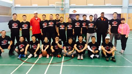 Shanghai coaching clinic group photo, 2017