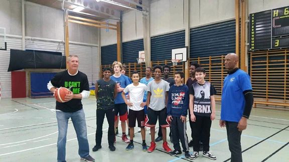 Nacka, Sweden basketball camp